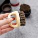 Professional Men's Beard Care Brush Bristles With Ergonomic Handle Comforable Mustache Grooming Tool Black Handle Black H - Buy Online on GoSupps.com