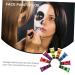 FRCOLOR Glow in the Dark Body Paint - 4 Sets Neon Face & Body Makeup for Parties Masquerades & Blacklight Events - Buy Online on GoSupps.com