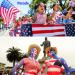 Go Ho Red White and Blue Face Body Paint Stick | Water-Based Washable Clown Makeup for Halloween & 4th of July | Easy Application with Cushion Applicator | International Shipping Available - Buy Online on GoSupps.com