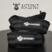 ASTUNGT Figure 8 Train Aid - Padded Weightlifting Straps for Bodybuilding Pull-Ups Powerlifting & Cross Training - Black - Buy Online on GoSupps.com