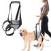 Dog Lifting Harness Dog Support Harness for Back Legs Dog Harness Medium Dog Sling for Back Legs with Lift Handle Adjustable Puppy Harness for Elderly Disabled Joint Injuries Canine Portable(Grey)