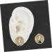 Pair of Human Ear Model Silicone Mold for Jewelry and Body Stencils - White Medium - Buy Online on GoSupps.com