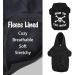 EXPAWLORER Dog Hoodie - BAD TO THE BONE Lettered Dog Sweater with Hat Pet Fall Cold Winter Clothes with Built-in Dog Lead Hole Pet Warm Outfit for Cats and Small to Large Dogs (X-Large) XL Black - Buy Online on GoSupps.com