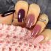Vishine Gel Nail Polish KIT 6 Colors - Misty Pink & Midnight Rose Series Pastel Pink Wine Tone Home Nail Art Salon Gel Manicure Set - Buy Online on GoSupps.com