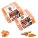 GYORI 2 x Waterfalls Turmeric Brightening Soap Waterfalls Turmeric Soap Kojic Acid and Turmeric Soap Bar for Dark Spots Smooth Skin for on Face and Body