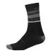 Endura BaaBaa Merino Stripe Men's Cycling Socks SM Matte Black