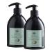 GAIA Oliva Olive Oil Hand Soap Liquid Luxury Moisturizing Liquid Hand Soap for Bathroom & Kitchen Natural Ingredietns for Dry Cracked Hands with Coconut Scent 16.9 FL OZ Bottle (Pack of 2) Coconut 16.9 Fl Oz (Pack of 2)