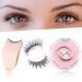 Self Adhesive Eyelashes New Reusable Adhesive Eyelashes 2 PCS Reusable Eyelashes Self Adhesive and False Eyelash Applicator Tweezers Extensions Clips Eyelashes Natural Look And Long Style (#036)