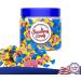 Dubble Bubble Original Flavour Bubble Gum, 350g Jar - Individually Wrapped American Sweets - 50 Pieces - Buy Online on GoSupps.com