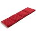 4-Chamber Rapeseed Pillow 20x60cm - Large Red Hearts Design | Heat & Cold Therapy Grain Pillow for Comfort - Buy Online on GoSupps.com