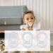 Baby Pacifier Chain Set - 3 BPA-Free Fabric Clips for Girls & Boys | Fits Most Pacifiers & Teething Toys | Includes 3 Silicone Rings - Buy Online on GoSupps.com