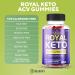 Royal Keto ACV Gummies - Best Keto Flat Tummy & Belly Fat Solution - Extra Strength Weight Loss & Detox Support (60 Gummies - Buy Online on GoSupps.com