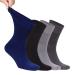 NoblesBox Diabetic Socks Comfortable Soft Bamboo for Men Women of High Circulation Diabetes Varicose Maternity Pregnancy 4 Pairs Diabetics Neuropathy Socks