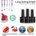 YALSYNY Gel Nail Polish Kit - 12 Colors with 120W UV LED Nail Dryer Lamp - DIY at Home Set - Buy Online on GoSupps.com