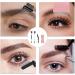4 Pieces Eyebrow Eyelash Comb Separator Eyelash Separator Tool Folding Eyebrow Comb Eyebrow Brush for Women Girl Making Up Supplies - Buy Online on GoSupps.com