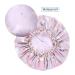 Kuou Waterproof Shower Caps for Women Men & Children - Satin Lined Elastic Band 2 Pack Hair Protection - Buy Online on GoSupps.com