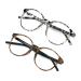 Blue Light Blocking Glasses for Women/Men, Anti Eyestrain, Computer Reading, Stylish Oval Frame, Anti Glare 22_days_2p_leopard+tortoise