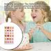 dijiusidy 1 Set Christmas Nail Wraps Cartoons Style Decor Adorable False Fingernails Children Removable Art Decals DIY Manicure PNT-16-18 - Buy Online on GoSupps.com