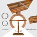 Tigvio Large Size 16X13 Inch Hook and Ring Toss Game for Adults  Party Shot Ladder Board Game  Bar Games for Adults Indoor Tabletop  Bang Spring Ring Hook Game  Ring Game on a String BROWN - Buy Online on GoSupps.com