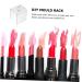 FRCOLOR 10pcs Custom Lipstick Molds & Lip Gloss Holders - Acrylic Cosmetic Display Stands & Makeup Tools - Buy Online on GoSupps.com