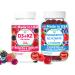Lunakai USA Made D3+K2 with Calcium & Magnesium Glycinate + L-Theanine Gummies Bundle 60 Non-GMO Gummies Each