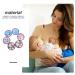 VILLCASE 6Pcs Professional Breastfeeding Cushions | Anti-Overflow Breast Pads for Moms - 10cm Polyester Cotton & TPU Coated Cloth - Buy Online on GoSupps.com