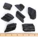 DANCING BEAR Black Tourmaline Crystals Bulk - 1/2 LB Large Pieces with Selenite Stick and Info Cards | Rough Raw Natural Stones Made in USA for Good Vibes and Reiki Energy - Buy Online on GoSupps.com