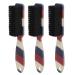 3 Pack Soft Beard Brush with Ergonomic Handle | Beard Styling & Cleaning Brush for Home & Salon - International Shipping Available - Buy Online on GoSupps.com