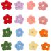 Tnfeeon Small Dog Hair Bows with Elastic Rubber Bands Handmade Colorful Pet Bow 16pcs Pet Hair Bows Cute Vintage Wool Knitting Dog Hair Flower Bows with Rubber Bands for Small Medium - Buy Online on GoSupps.com