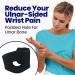 Compression Wrist Brace for TFCC Tears & Carpal Tunnel Pain Relief | Adjustable Support for Men & Women | Large Wrist Wrap for Gym & Daily Use - Buy Online on GoSupps.com