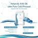 Antarctic Krill Oil 500mg Capsules - Pure Cold Pressed Superba Krill, Omega 3 EPA & DHA, Reflux Free, Phospholipids, Choline, Astaxanthin - 60 Count - Buy Online on GoSupps.com