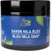 Savon Marocain Nila Bleue - Gommage exfoliant et claircissant corporel naturel sans sulfate au pH neutre sans odeur 200g