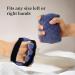 Finger Separator Cushion - Hand Contracture Rehab Aid for Adults | Purple Palm Grip Protector with Elastic Bands - Buy Online on GoSupps.com