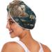 Cat Daisy Starry Sky Hair Towel 2 Pack - Super Absorbent Quick Dry Hair Turbans for Women & Girls - Buy Online on GoSupps.com