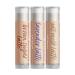 Delight Naturals Latte Trio Lip Balm Gift Set - Brown Sugar Latte Lavender Latte Oat Milk Latte
