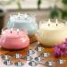 61m Candle Wicks & 150 Candle Holder Clips for DIY Wedding & Communion Candles - Premium White Wick for Fragrance Candles - Buy Online on GoSupps.com