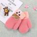 IEasey Cute Bear Baby Toddler Winter Mittens - Bear-Pink (0-3 Years) - Buy Online on GoSupps.com
