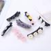 SENNI Crystal Stone Braided Hair Clips Set - 7PCS Sparkling Duckbill Hairpins with Flowers for Women and Girls (Style 3) - Buy Online on GoSupps.com