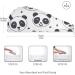 Buy Kawaii Pandas Hair Towel 2 Pack - Super Absorbent Quick Drying Turbans for Women & Girls - Stylish Head Towels for Fast Hair Drying - Buy Online on GoSupps.com