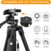Professional 60 Camera Tripod with Phone Mount & Remote | Aluminum Portable Stand with Travel Bag | Compatible with Phone, Camera, Projector, DSLR | 5-Section Tripod - Buy Online on GoSupps.com
