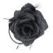 Topkids Rose Flower Hair Clip for Women & Girls | Gray Accessory for Weddings Proms & Special Occasions - Buy Online on GoSupps.com