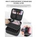Nail Polish Organizer Carrying Case - Holds 30 Bottles, Nail Lamp Layers, Storage Bag with Dividers and Pockets - Black - Buy Online on GoSupps.com