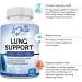 Amate Life Lung Support Supplement - 10 Active Ingredients for Lung Health - 60 Capsules - Buy Online on GoSupps.com