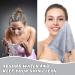 MIXWEER 30 Pcs Reusable Makeup Remover Towels Set - Soft Coral Fleece Cloths for Newborns & Infants - Absorbent & Quick Drying - 12'' x 12'' (Black Gray) - Buy Online on GoSupps.com
