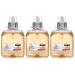 Gojo Luxury Foam Antibacterial Handwash Fresh Fruit Fragrance 1250 mL Foam Hand Soap Refill FMX-12 Push-Style Dispenser (Pack of 3) 5162-03