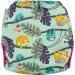 Close Pop-in Premium Bamboo Newborn Cloth Nappy - Sloth Print with Secure Aplix Fastener - Buy Online on GoSupps.com
