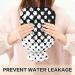NAANLE 1L Black & White Polka Dot Hot Water Bottle - Transparent Pain Relief & Cold Therapy for Hands & Feet - Buy Online on GoSupps.com