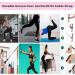 Multipurpose Yoga Pilates Bar Set with Resistance Bands & Jump Rope | Travel-Friendly Home Gym Equipment for All Heights | Complete Body Fitness Workout in Pink - Buy Online on GoSupps.com