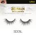 Laflare Silk 3D Faux Mink Eyelashes Bundle - Handmade Knitted Style Lashes - Natural Look, Reusable, Easy to Apply - SD05L (1-3 Pack Special) - Buy Online on GoSupps.com