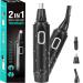 Nasal hair trimmer Nose hair cutter ear hair cutter noses and ear hair trimmers eyebrow-lip hair Painless epilator IPX7 washable facial hair remover for men and women